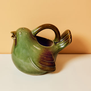 Vintage Ceramic Bird Pitcher