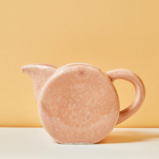 Pink Modernist Ceramic Teapot